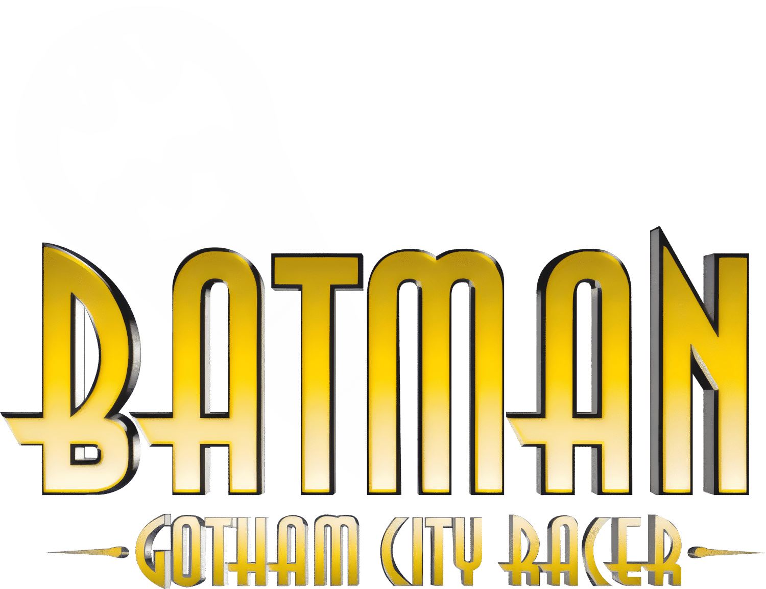 Batman Gotham City Racer logo for Playstation
